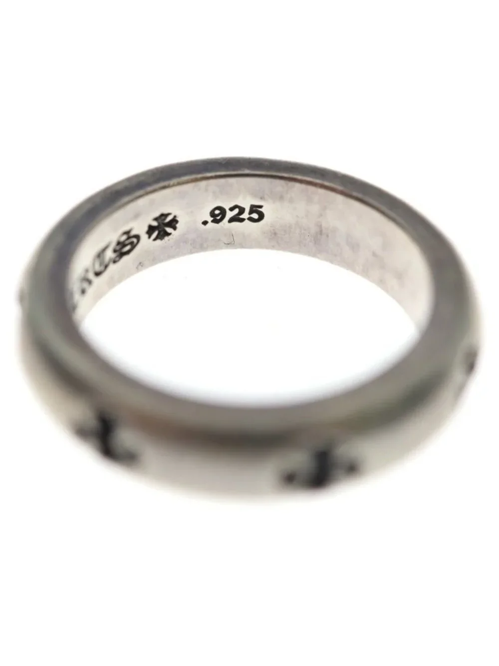 Chrome Hearts Negative CH Plus Ring Silver